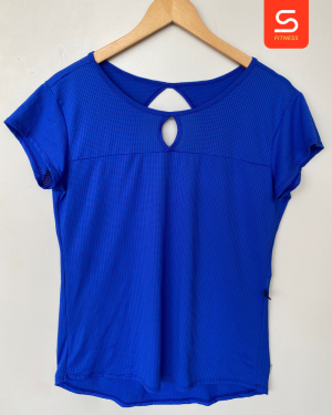 BLUSA ACAD. MANGA ELAST.  DETALHE