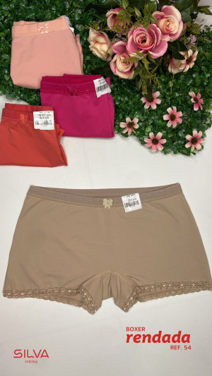 BOXER FEM. RENDADA