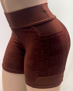 SHORT ACAD.SILVA C/ BOLSO