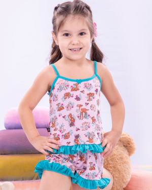 BABY DOLL INF. PV FOLHO