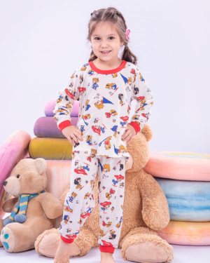 PIJAMA PV FEM.MANGA COMP.