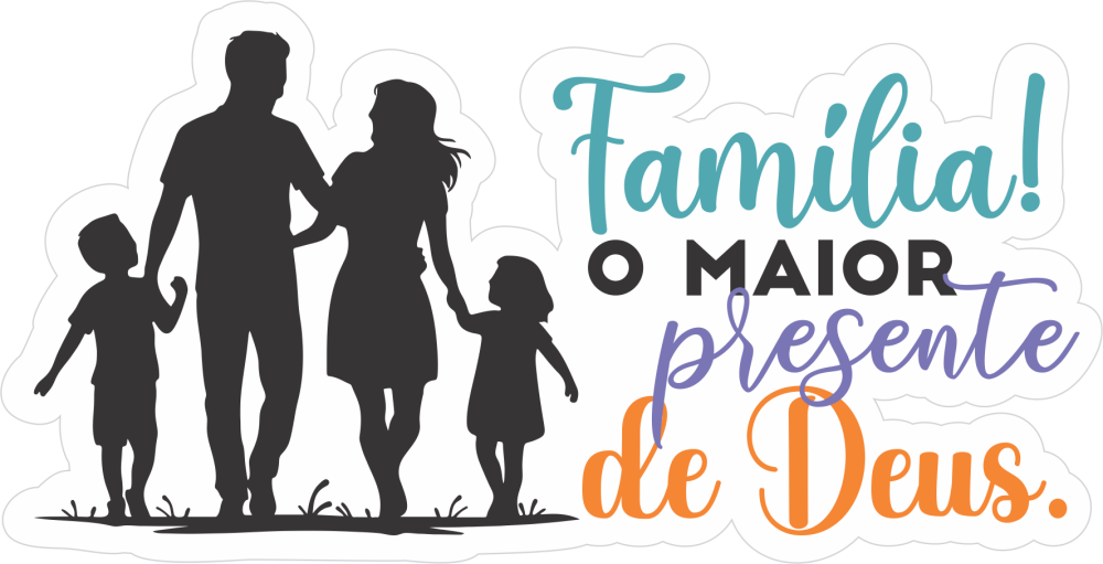 CBAM-015 - Adesivo Família Médio -