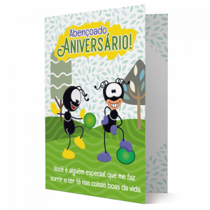 CBPD-013 - Cartão Smilinguido Aniversário CBPD-013 - Cartão Smilinguido Aniversário