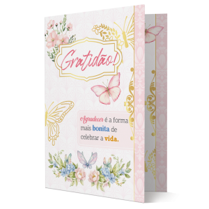 M-512 - Cartão de Agradecimento / Gratidão