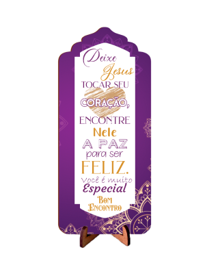TD-028 - Tag Decorativa em MDF