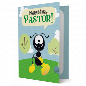 CBPD-011 - Cartão Smilinguido Parabéns, Pastor CBPD-011 - Cartão Smilinguido Parabéns, Pastor