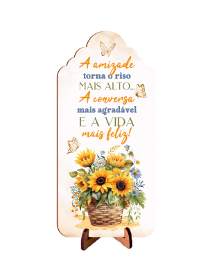 TD-009 - Tag Decorativa em MDF