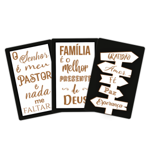 IM-002 - Kit Imã de geladeira Frases - 10 unidades