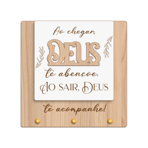 PCHA-006 - Porta Chaves Deus PCHA-006 - Porta Chaves Deus