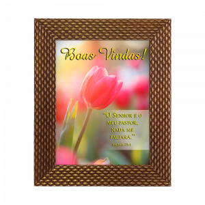 QM-007 - Quadro de Madeira Boas Vindas QM-007 - Quadro de Madeira Boas Vindas
