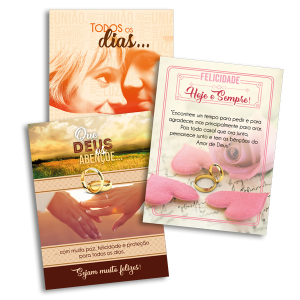 KP-005 - Kit Postal Casais A - 160 Unidades