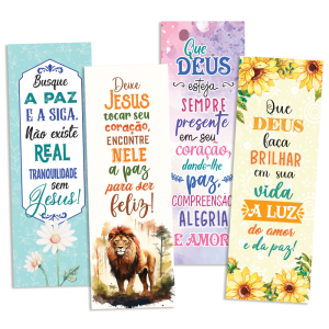 KMP-049 - Kit Marca Página - Religioso - 180 unidades KMP-049 - Kit Marca Página - Religioso - 180 unidades