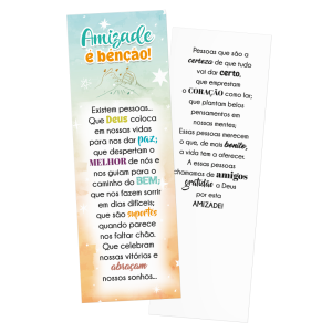 MP-084 - Marca Página - Oração da Amizade