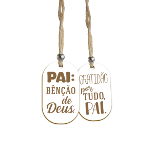 PPA-003 - Adorno de Carro Pais duplo PPA-003 - Adorno de Carro Pais duplo