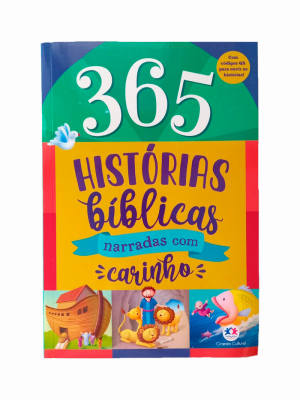 LIV-008 - Livro 365 Histórias Bíblicas narradas com carinho capa brochura