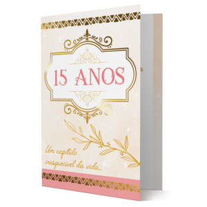 PD-017 - Cartão 15 Anos