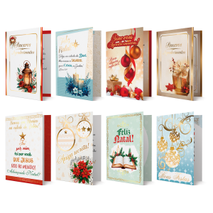 RPB-003 - Refil Cartão PB Natal - Boas Festas - 16 unidades