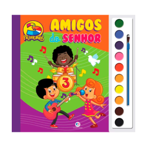 LIV-027 - Livro 3 palavrinhas - Amigos do Senhor LIV-027 - Livro 3 palavrinhas - Amigos do Senhor