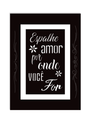 QMF-063 - Quadros com Frases QMF-063 - Quadros com Frases