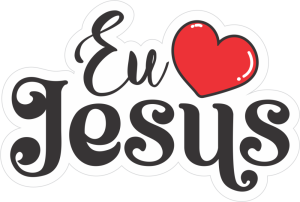 CBAP-006 - Adesivo Jesus Pequeno - 1 Unidade