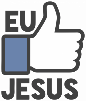 CBAP-012 - Adesivo Eu curto Jesus Pequeno - 1 Unidade CBAP-012 - Adesivo Eu curto Jesus Pequeno - 1 Unidade