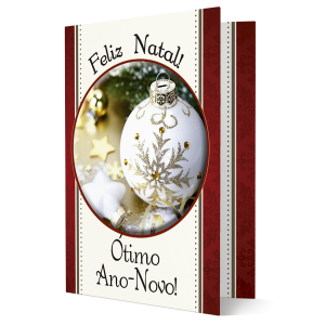 MB-209 - Cartão Natal é tempo de renovar as esperanças e de viver a paz...