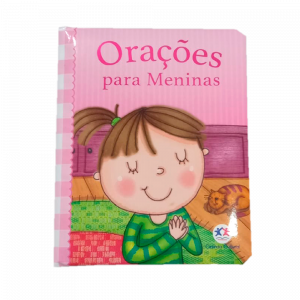 LIV-023 - Livro Orações para Meninas capa almofadada LIV-023 - Livro Orações para Meninas capa almofadada
