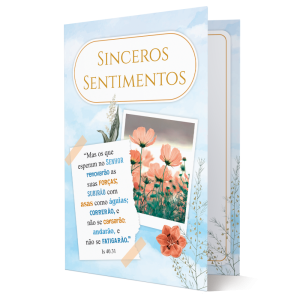 M-317 - Cartão de Condolências