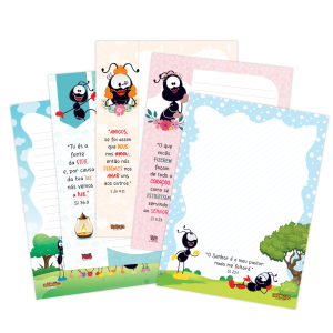 CBKPC-001 - Kit Papel de Carta Smilinguido CBKPC-001 - Kit Papel de Carta Smilinguido