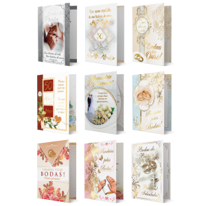 RF-011 - Refil Cartão M - Bodas - 16 cartões