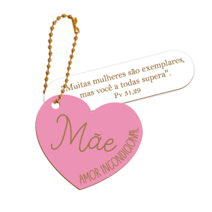 MCH-003 - Chaveiro Mãe - em MDF