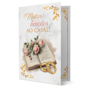 M-062 - Cartão de Casamento