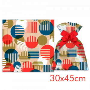 SP-031 - Saco de Presente - 30x45cm - Acrílico - Perolado - 50 unidades