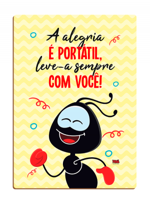 CBPF-002 - Placa de Fé em MDF Smilinguido