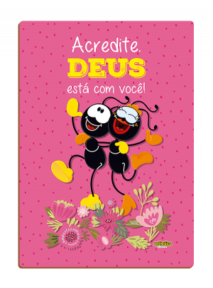 CBPF-005 - Placa de Fé em MDF Smilinguido