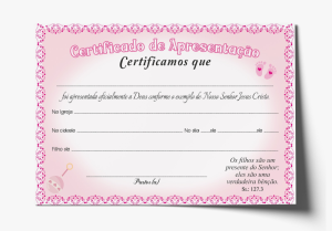 CE-005 - Certificado de Apresentação CE-005 - Certificado de Apresentação