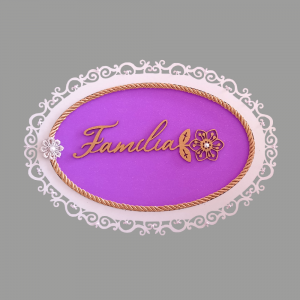 EFP-011 - Enfeite de Parede Família EFP-011 - Enfeite de Parede Família