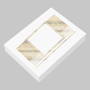 TC-015 - Caixa Presente de Papel com Hotstamp - Você é muito especial...