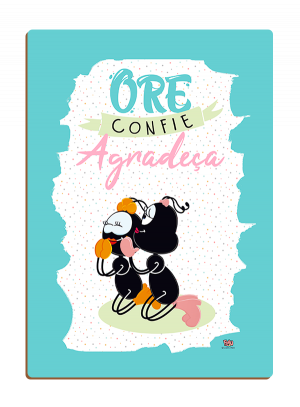 CBPF-004 - Placa de Fé em MDF Smilinguido