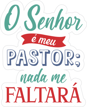CBAP-005 - Adesivo Versículo Pequeno - 1 Unidade