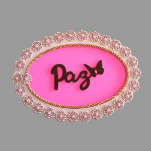 EFP-003 - Enfeite de Parede Paz EFP-003 - Enfeite de Parede Paz
