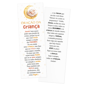 MP-085 - Marca Página - Oração da Criança
