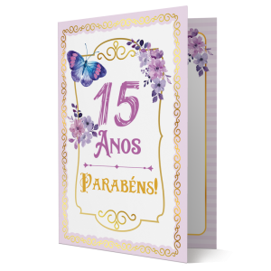 PD-018 - Cartão 15 Anos