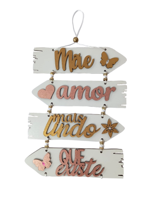 PCM-002 - Plaquinha Carinhosa Mães PCM-002 - Plaquinha Carinhosa Mães