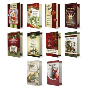 RNH002 - Refil Cartão Natal NH - Promoção - 10 modelos