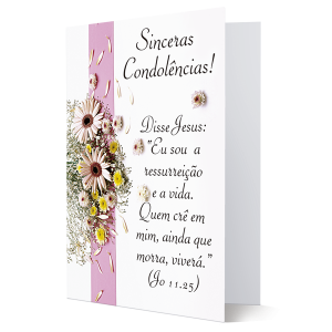M-240 - Cartão de Condolências