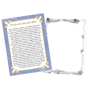 PR-026 - Postal Oração dos Pais pelos Filhos