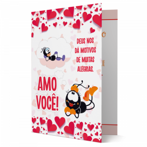 CBPD-002 - Cartão Smilinguido Amo Você