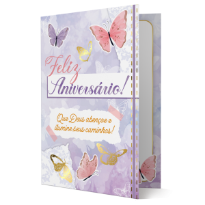 M-001 - Cartão Feliz Aniversário!