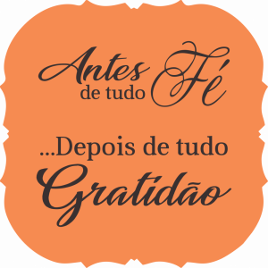 CBAM-011 - Adesivo Fé e Gratidão Médio CBAM-011 - Adesivo Fé e Gratidão Médio